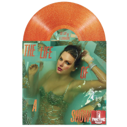 TAYLOR SWIFT – THE LIFE OF A SHOWGIRL VINYL ORANGE TRANSLUCENT WITH GOLD GLITTER 602478225260