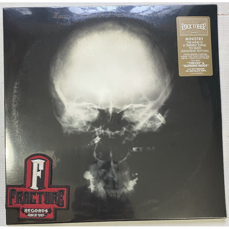 MINISTRY – THE MIND IS A TERRIBLE THING TO TASTE VINYL ROCKTOBER 603497820405