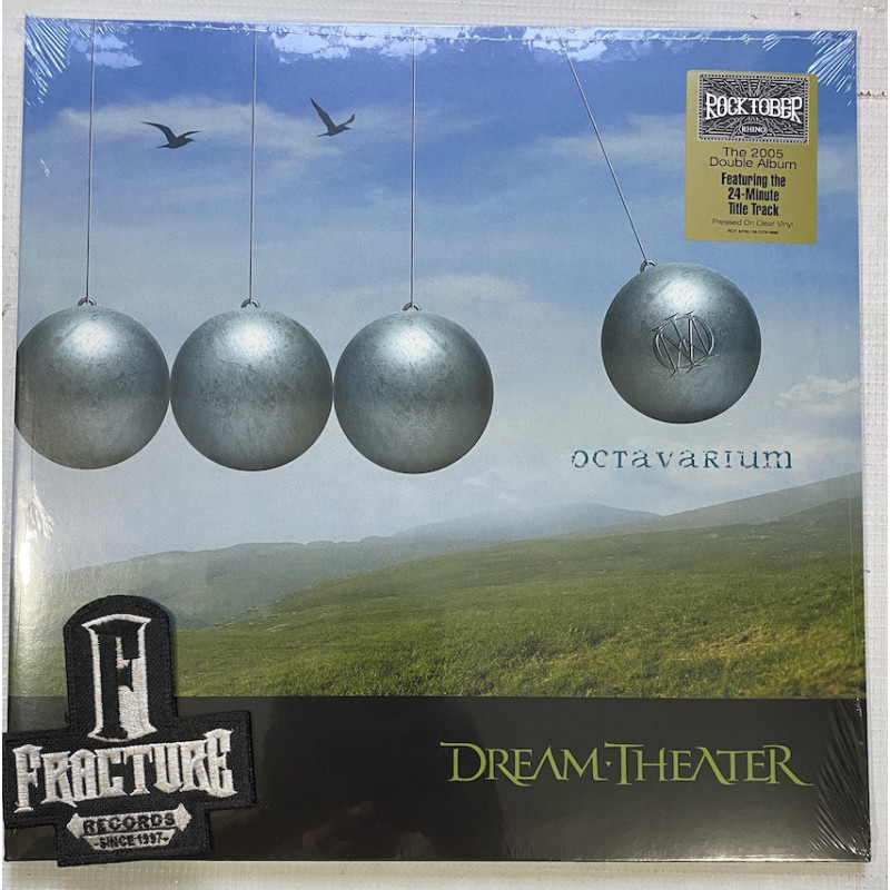 DREAM THEATER – OCTAVARIUM VINYL CLEAR ROCKTOBER 081227810689