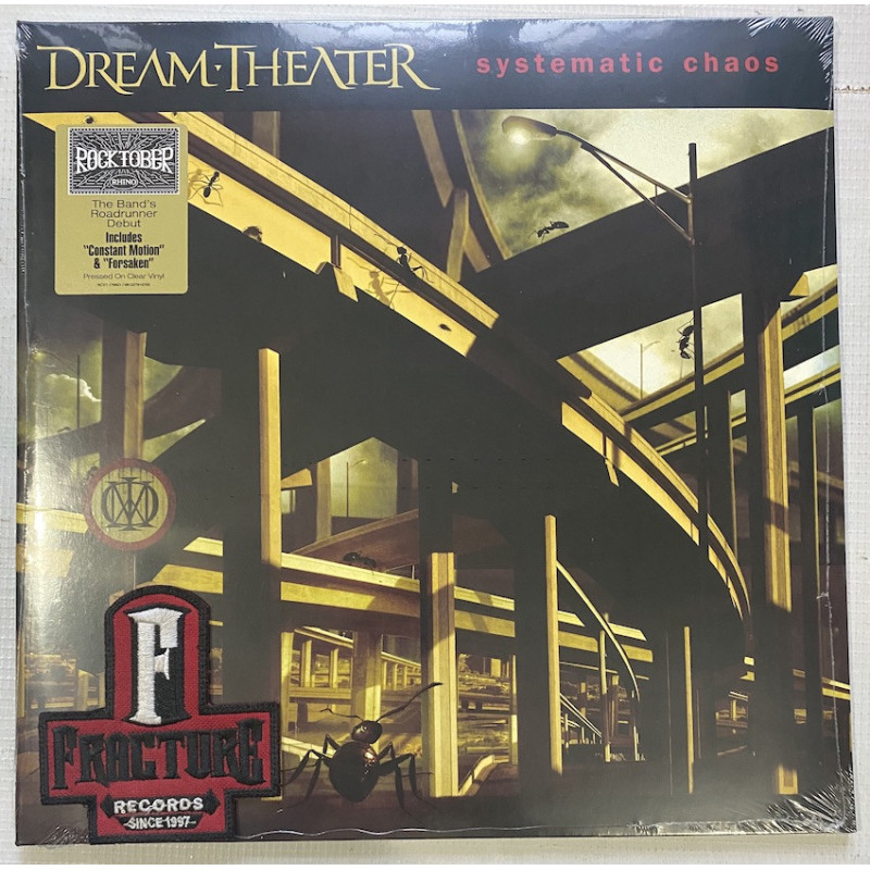 DREAM THEATER – SYSTEMATIC CHAOS VINYL CLEAR ROCKTOBER 081227810702