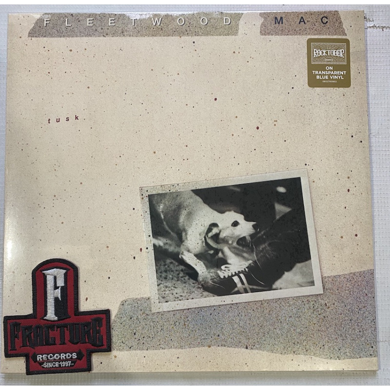 FLEETWOOD MAC – TUSK VINYL TRANSPARENT BLUE ROCKTOBER 081227809812