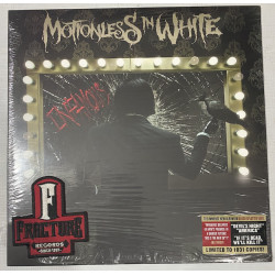 MOTIONLESS IN WHITE ‎– INFAMOUS VINYL WHITE W/ BLOOD RED SPLATTER 714753917118