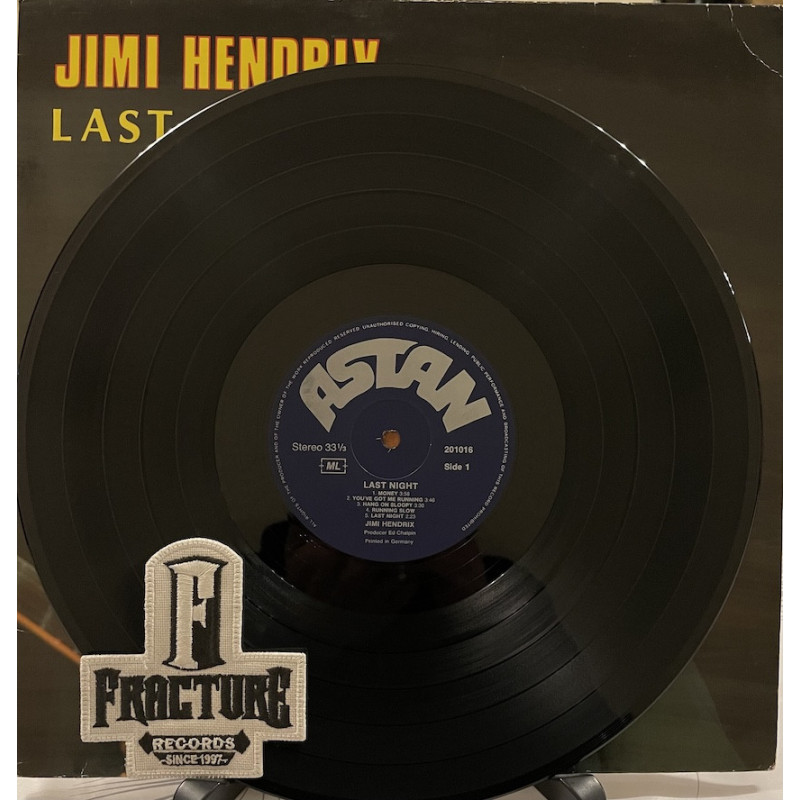 Jimi Hendrix Last Night レコード JIMI HENDRIX – LAST NIGHT VINYL
