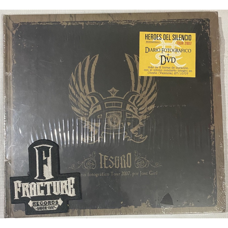 HÉROES DEL SILENCIO ‎– TESORO  LIBRO+DVD  9788498158052