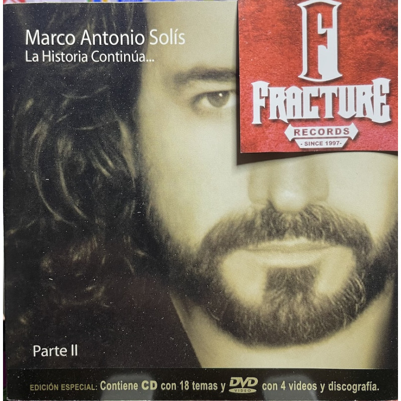 MARCO ANTONIO SOLÍS – LA HISTORIA CONTINUA... PARTE II CD 7509967910122