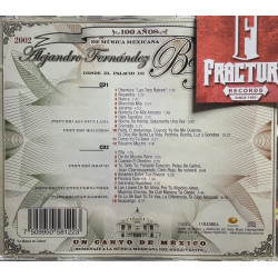 Alejandro Fernández – Palacio De Bellas Artes En Vivo 2002 CD