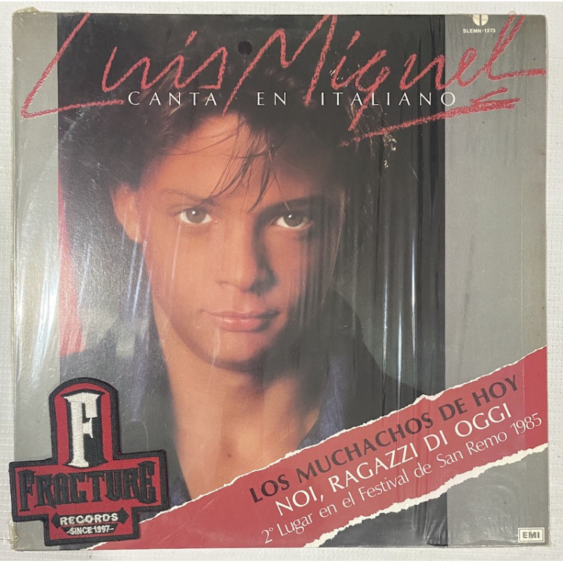 LUIS MIGUEL – CANTA EN ITALIANO VINYL SLEMN 1273