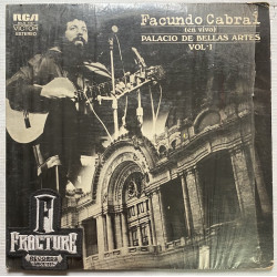 FACUNDO CABRAL – (EN VIVO) PALACIO DE BELLAS ARTES VOL. I  VINYL MIL/S-4127