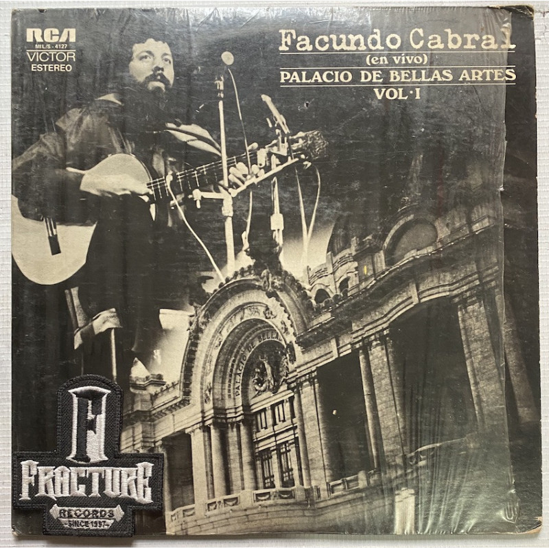 FACUNDO CABRAL – (EN VIVO) PALACIO DE BELLAS ARTES VOL. I  VINYL MIL/S-4127