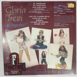 GLORIA TREVI – ...QUÉ HAGO AQUÍ  VINYL Ariola – LAN 878