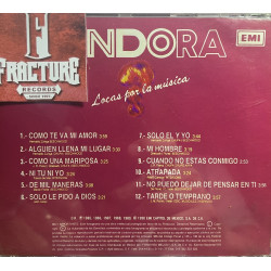 PANDORA – LOCAS POR LA MÚSICA CD