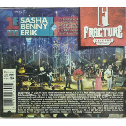 SASHA BENNY ERIK – 1F PRIMERA FILA CD Y DVD