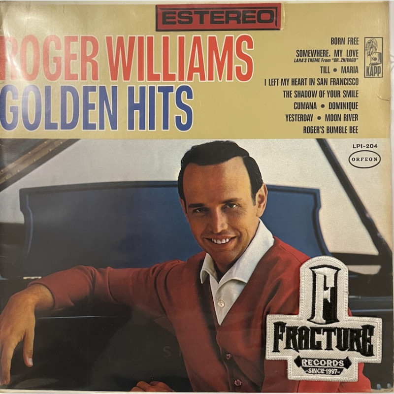 ROGER WILLIAMS – GOLDEN HITS VINYL LPI-204