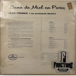 JEAN FREBER – HONEYMOON IN PARIS VINYL