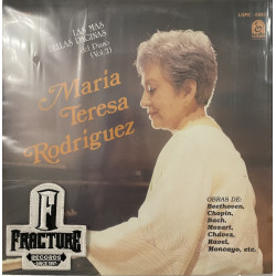 MARÍA TERESA RODRÍGUEZ – LAS MAS BELLAS PAGINAS DEL PIANO VINYL LUMC-8602