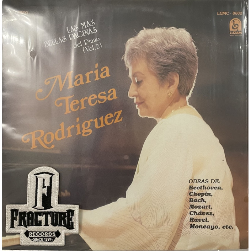MARÍA TERESA RODRÍGUEZ – LAS MAS BELLAS PAGINAS DEL PIANO VINYL LUMC-8602