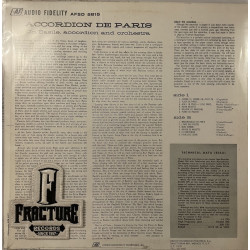 JO BASILE, HIS ACCORDION AND ORCHESTRA – ACCORDION DE PARIS VINYL