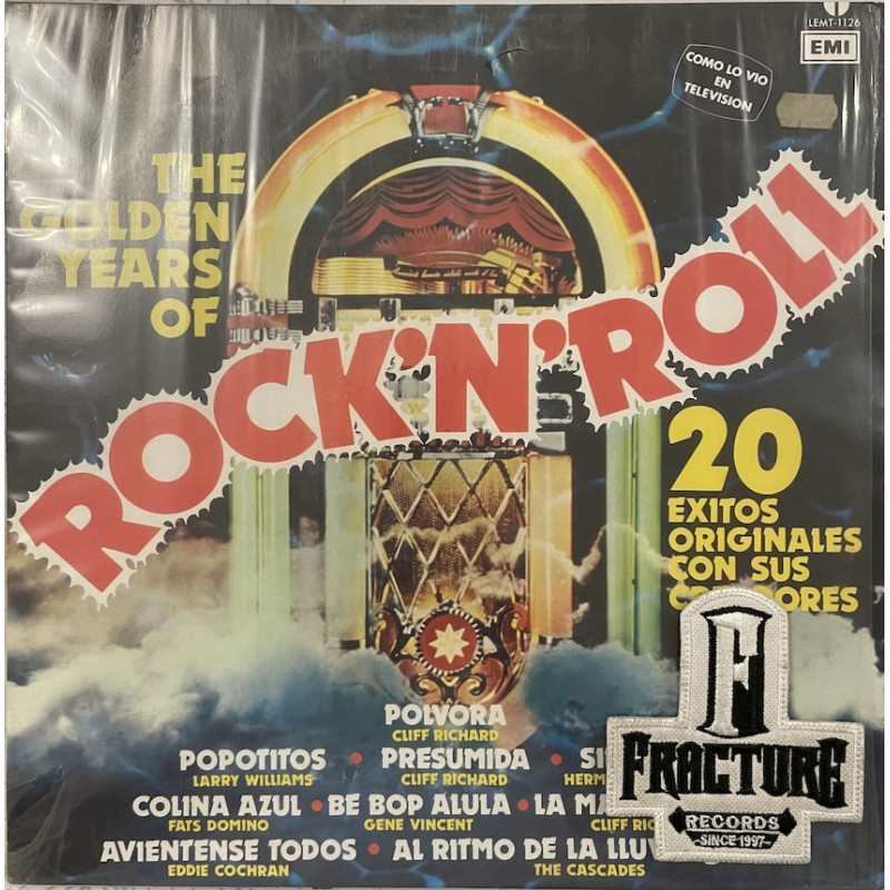 THE GOLDEN YEARS OF ROCK'N'ROLL VINYL LEMT-1126