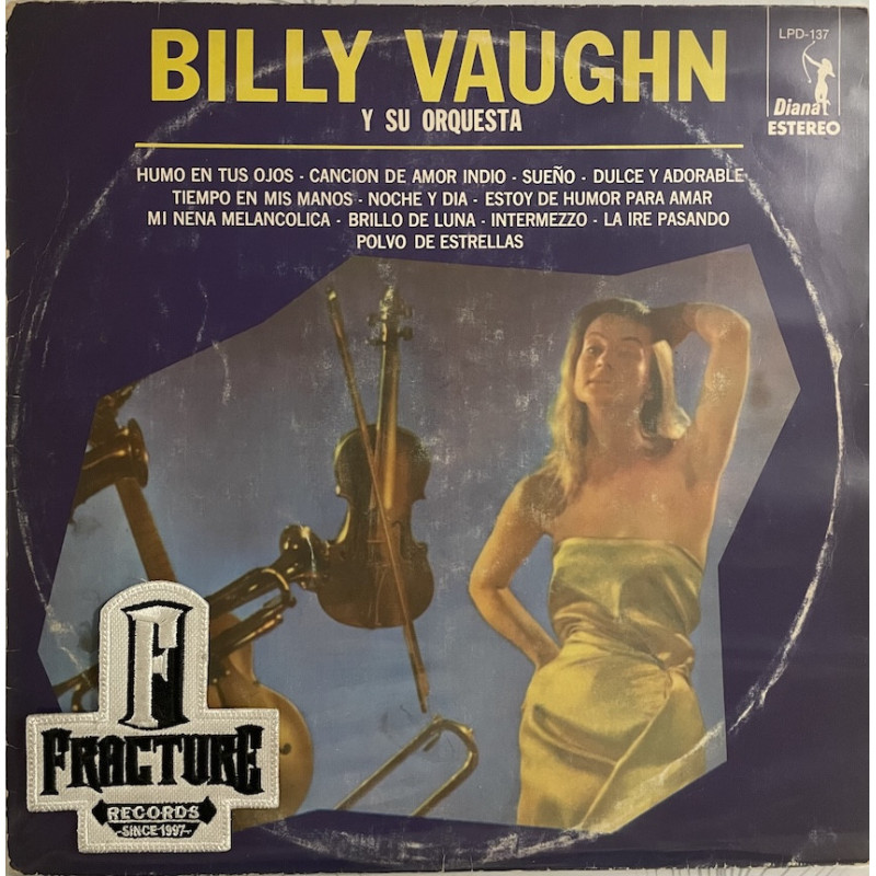 BILLY VAUGHN AND HIS ORCHESTRA – BILLY VAUGHN Y SU ORQUESTA VINYL LPD-137