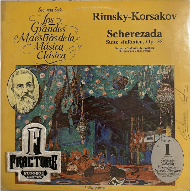 RIMSKY-KORSAKOV ORQUESTA SINFONICA DE BAMBERG, JONEL PERLEA – SCHEHERAZADA VINYL PEA-01
