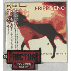 FRIPP & ENO – LIVE IN PARIS 28.05.1975 3CD JAPONES 4582213 916294