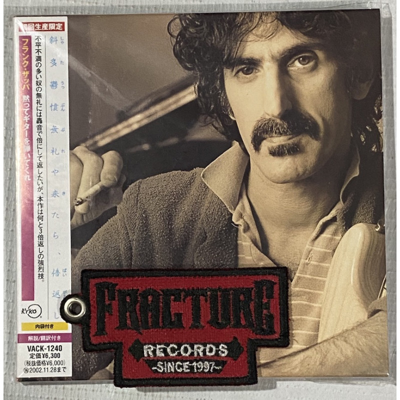 FRANK ZAPPA ‎– SHUT UP 'N PLAY YER GUITAR CD JAPONES 4988112413252