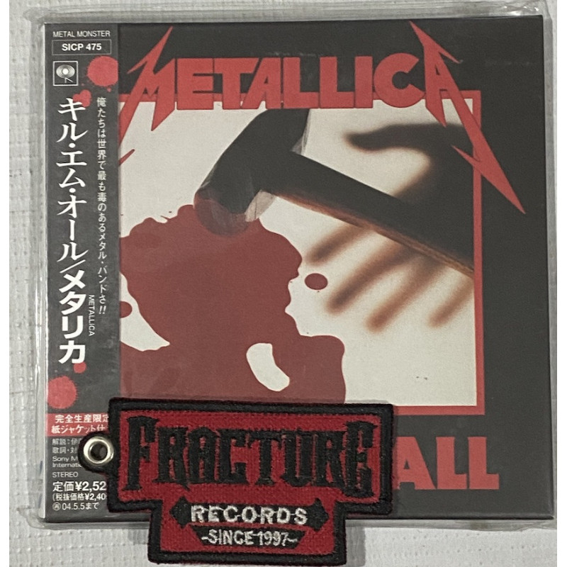 METALLICA  – KILL 'EM ALL  CD JAPONES 4547366012927