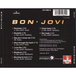 BON JOVI – BON JOVI CD
