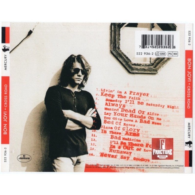 BON JOVI The Best Of 「クロスロード」直筆サイン入り BON JOVI – CROSS ROAD (THE BEST OF BON JOVI) CD