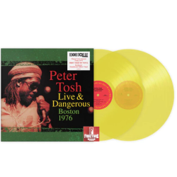 PETER TOSH – LIVE & DANGEROUS: BOSTON 1976 VINYL TRANSLUCENT YELLOW RSD23 194399784716