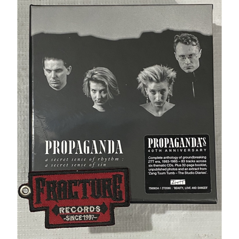 PROPAGANDA – A SECRET SENSE OF RHYTHM : A SECRET SENSE OF SIN BOX SET, STEREO, 40TH ANNIVERSARY 602475696346