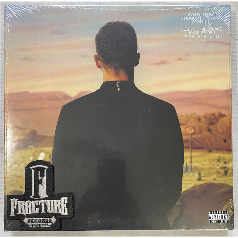 JUSTIN TIMBERLAKE – EVERYTHING I THOUGHT IT WAS VINYL 196588730818