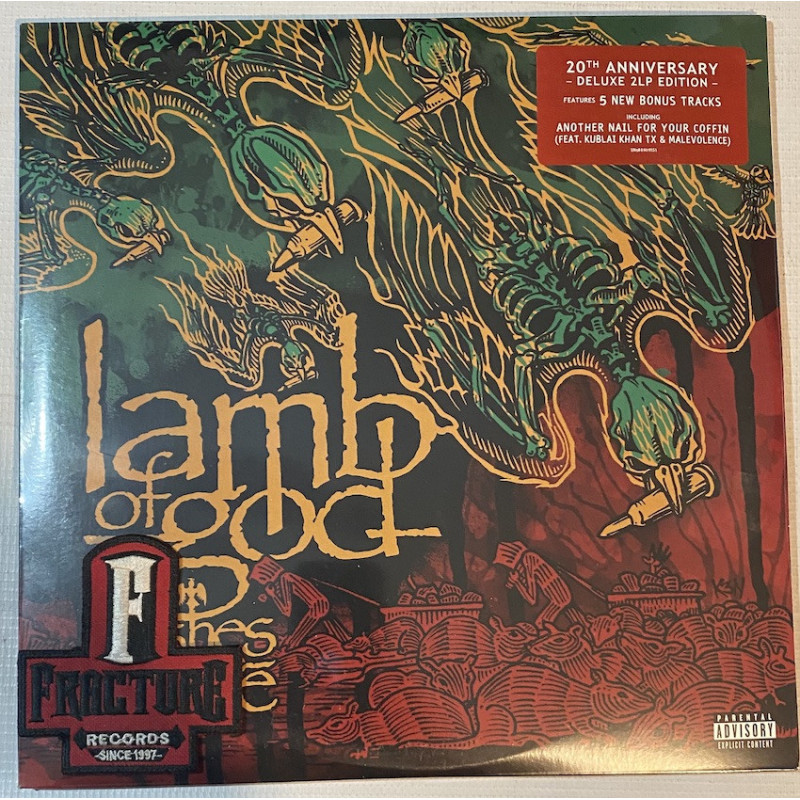 LAMB OF GOD – ASHES OF THE WAKE VINYL 20TH ANNIVERSARY 196588907913