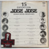 JOSÉ JOSÉ – 15 EXITOS CON JOSÉ JOSÉ GRABACIONES ORIGINALES VINYL MKS-2265