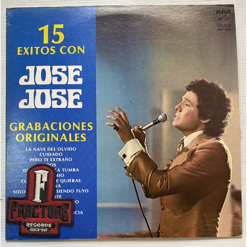 JOSÉ JOSÉ – 15 EXITOS CON JOSÉ JOSÉ GRABACIONES ORIGINALES VINYL MKS-2265