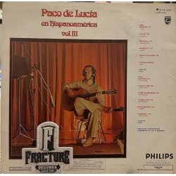 PACO DE LUCÍA – PACO DE LUCÍA EN HISPANOAMERICA VOL. III VINYL