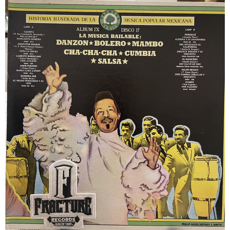 LA MÚSICA BAILABLE: DANZÓN, BOLERO, MAMBO, CHA-CHA-CHA, CUMBIA, SALSA VINYL MC-1133