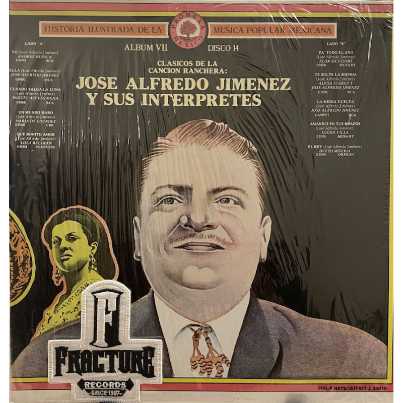 CLÁSICOS DE LA CANCIÓN RANCHERA: JOSÉ ALFREDO JIMÉNEZ Y SUS INTÉRPRETES / LAS GRANDES ESTRELLAS VINYL MC-1130
