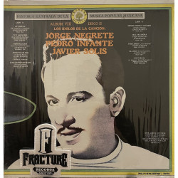 LOS ÍDOLOS DE LA CANCIÓN - JORGE NEGRETE PEDRO INFANTE JAVIER SOLÍS  VINYL MC-1131