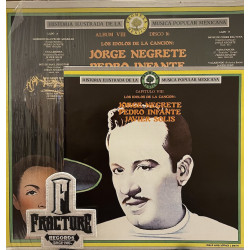 LOS ÍDOLOS DE LA CANCIÓN - JORGE NEGRETE PEDRO INFANTE JAVIER SOLÍS  VINYL