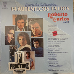 ROBERTO CARLOS – 14 AUTÉNTICOS ÉXITOS ROBERTO CARLOS VOL. II VINYL TVDCS-157