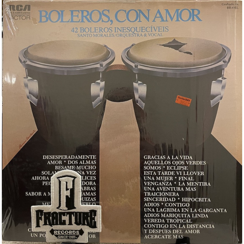 SANTO MORALES, ORQUESTRA & VOCAL – BOLEROS, CON AMOR VINYL MILS-4399