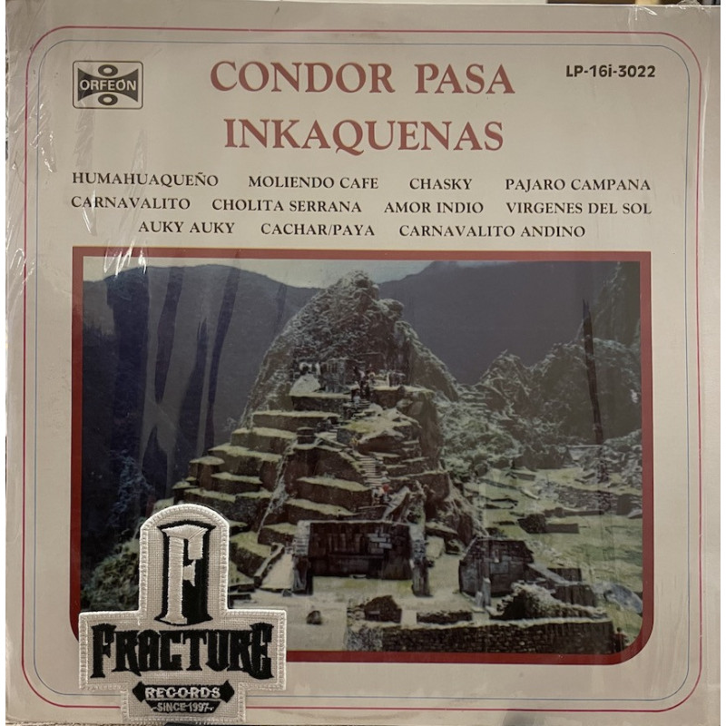 INKAQUENAS - CONDOR PASA VINYL LP-16i-3002