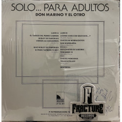 DON MARINO Y EL OTRO – SOLO... PARA ADULTOS VINYL