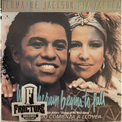 JERMAINE JACKSON & PIA ZADORA – WHEN THE RAIN BEGINS TO FALL VINYL SL-7138