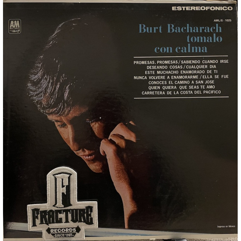 BURT BACHARACH – TOMALO CON CALMA VINYL AML/S-1025