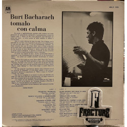 BURT BACHARACH – TOMALO CON CALMA VINYL