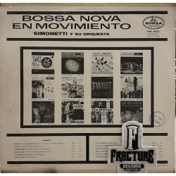 SIMONETTI AND HIS ORCHESTRA – AUTHENTIC BRAZILIAN BOSSA NOVA VINYL