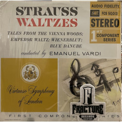 STRAUSS, EMANUEL VARDI, VIRTUOSO SYMPHONY OF LONDON – WALTZES VINYL FCS-50013