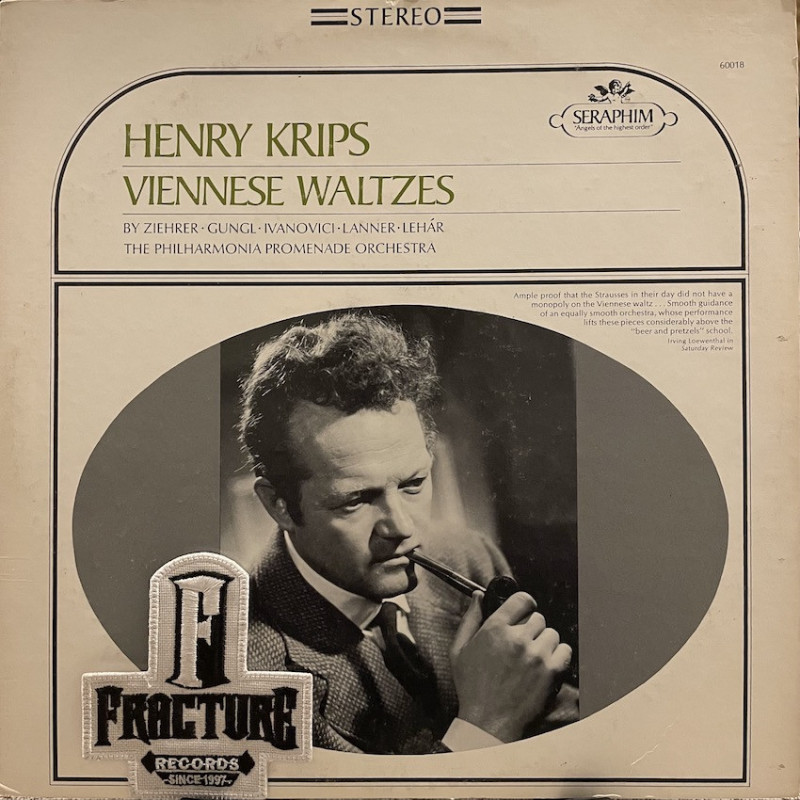 HENRY KRIPS, PHILHARMONIA PROMENADE ORCHESTRA – VIENNESE WALTZES VINYL S-60018